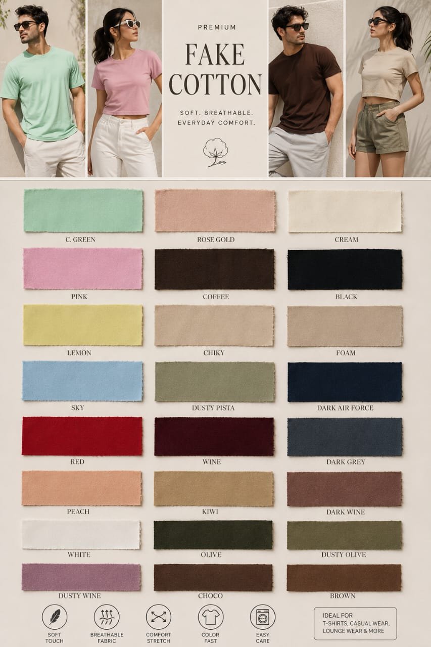 Fake Cotton Fabric